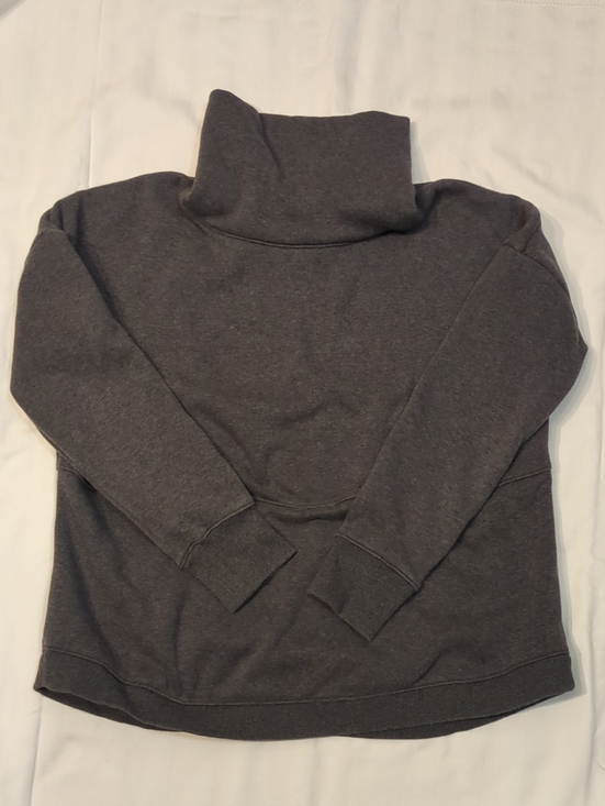 Athleta Tops - Athleta Cozy Karma Charcoal Turtleneck Sweater